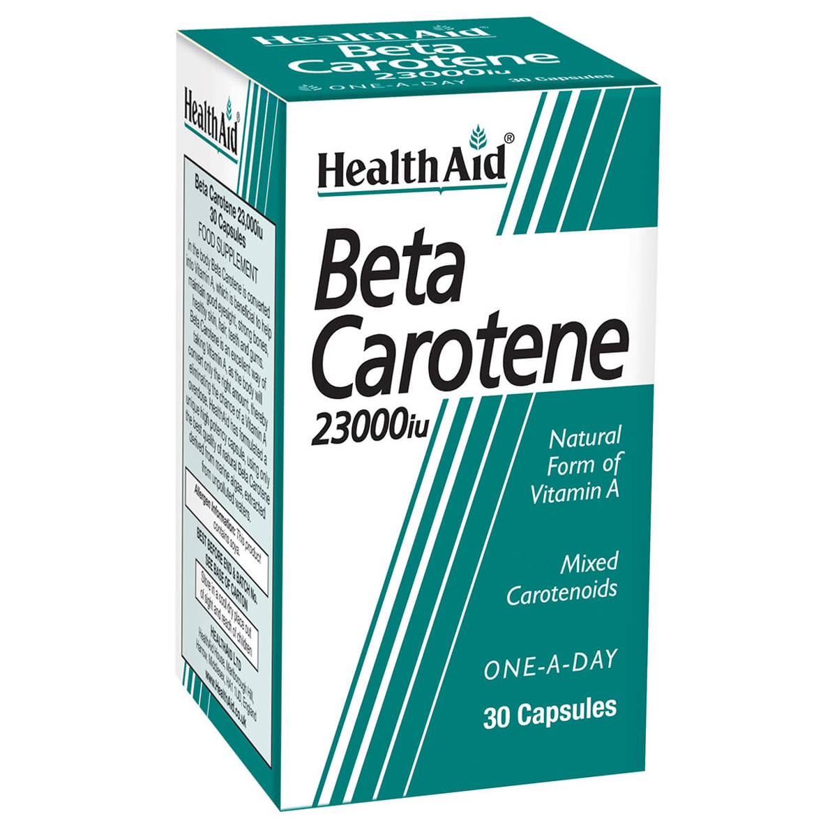 Beta-Carotene (Natural) 15mg - 30 Capsules