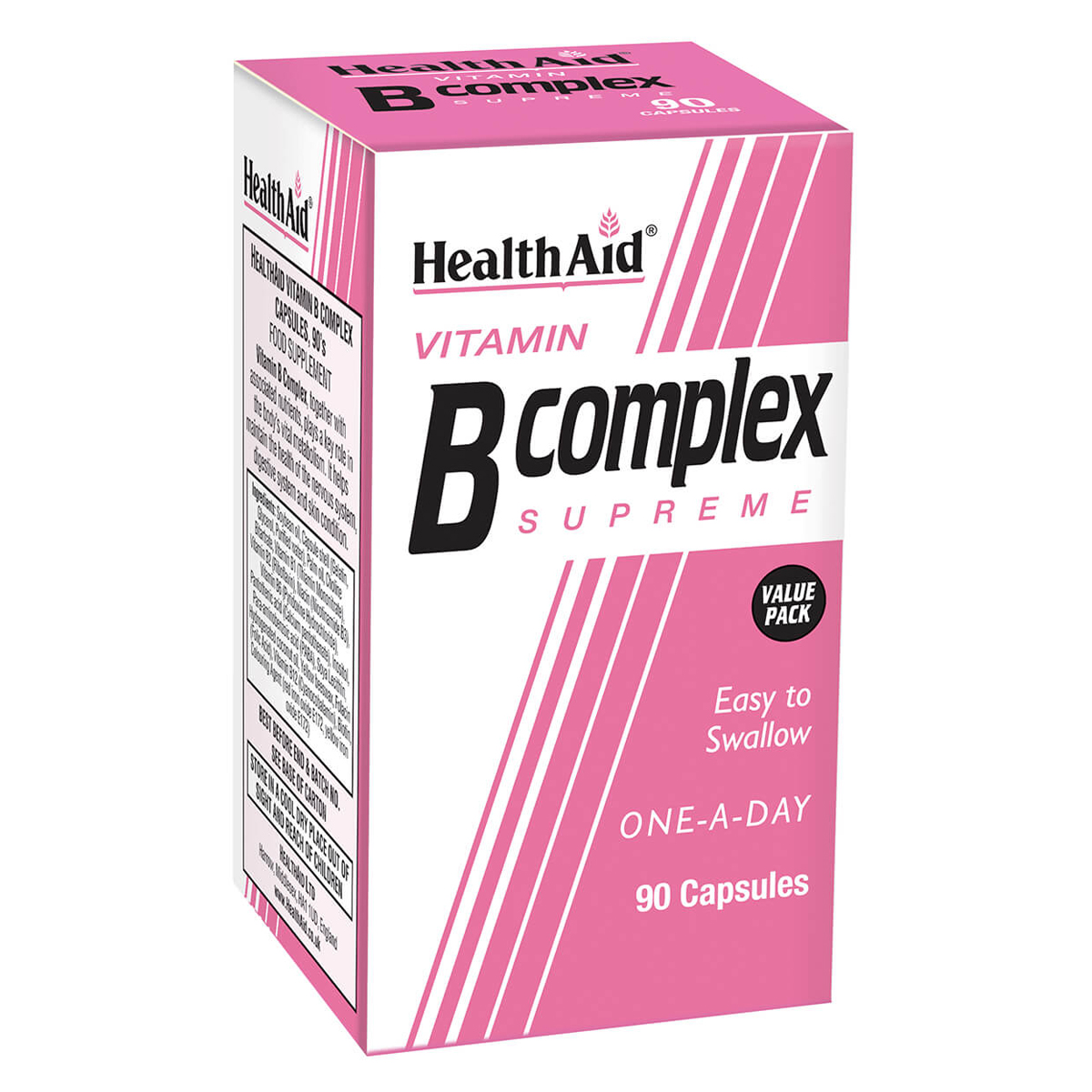 Vitamin B Complex Supreme - 90 Capsules