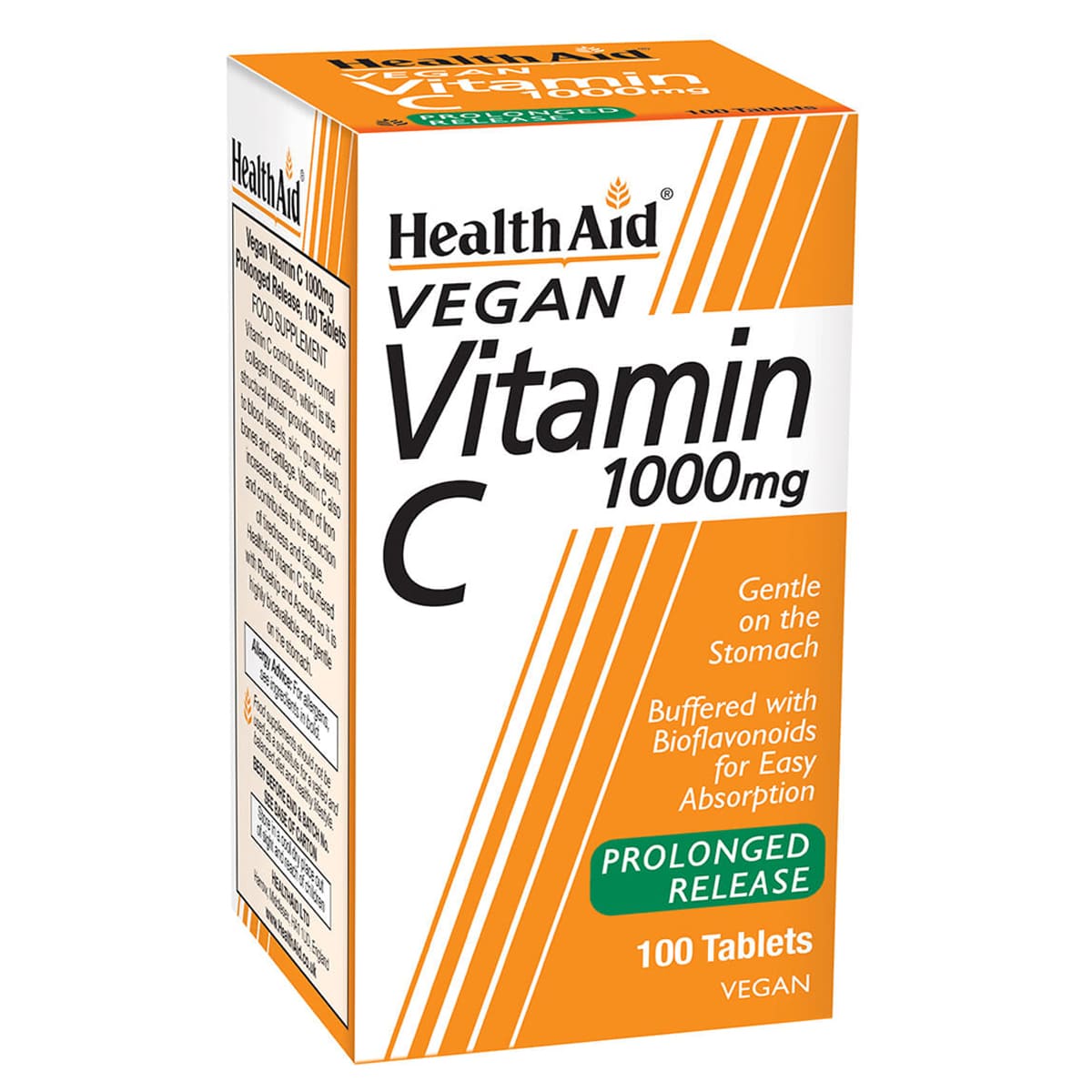 Vitamin C 1000mg - Prolonged Release - 100 Tablets