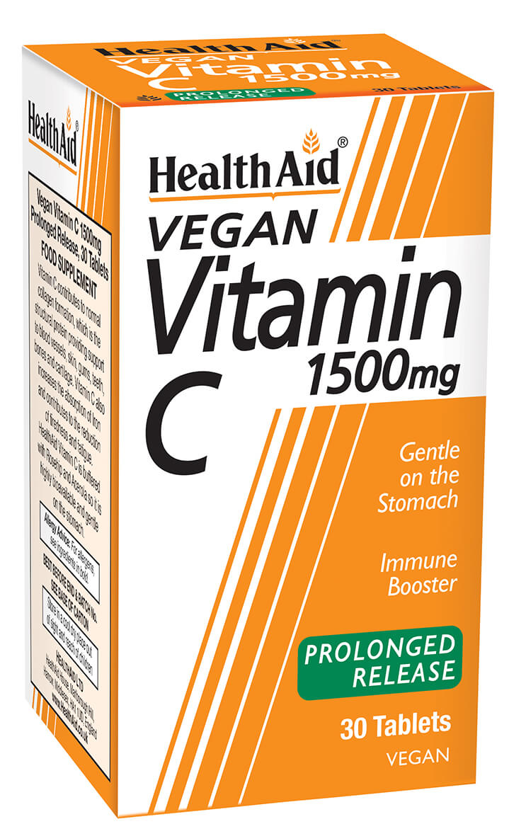 Vitamin C 1500mg - Prolonged Release - 30 Tablets