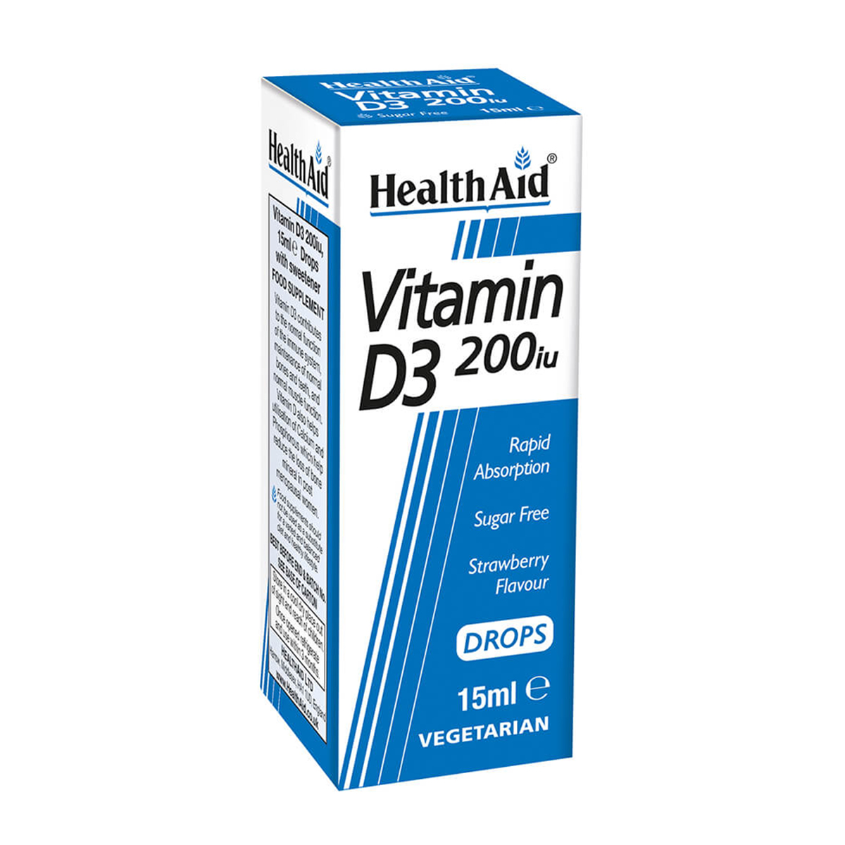 Vitamin D3 200iu New - 20ml Drops