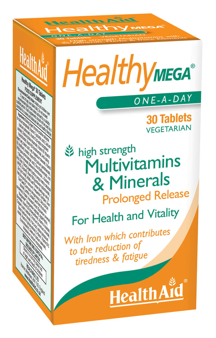 Healthy Mega® - Prolonged Release - 30 Tablets