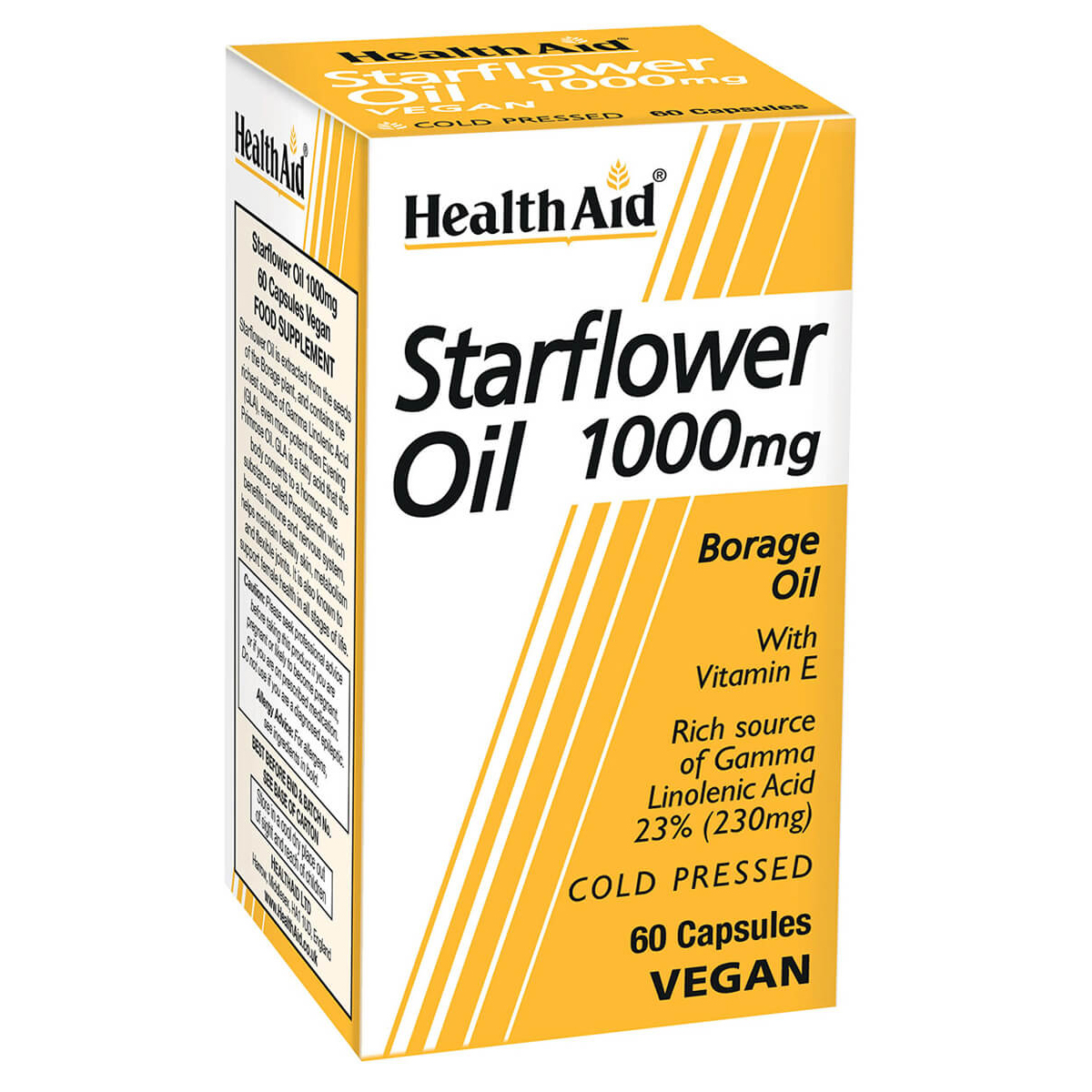 Starflower Oil™ 1000mg (23% GLA) - 60 Capsules