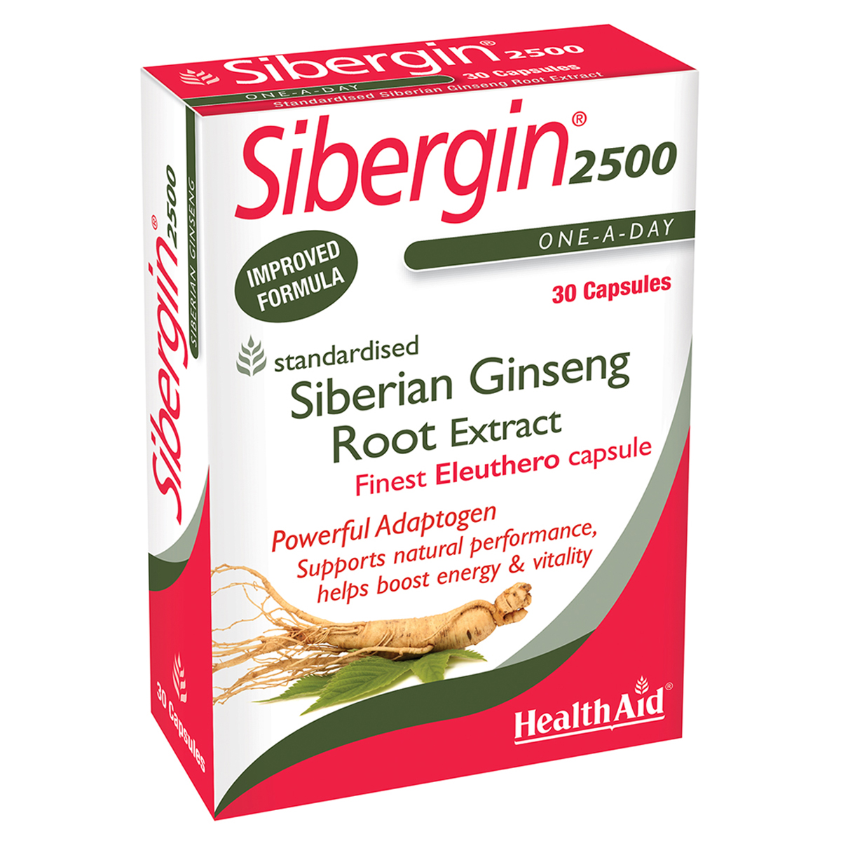 Sibergin® 2500 (Siberian Ginseng 2500mg) Blister - 30 Capsules