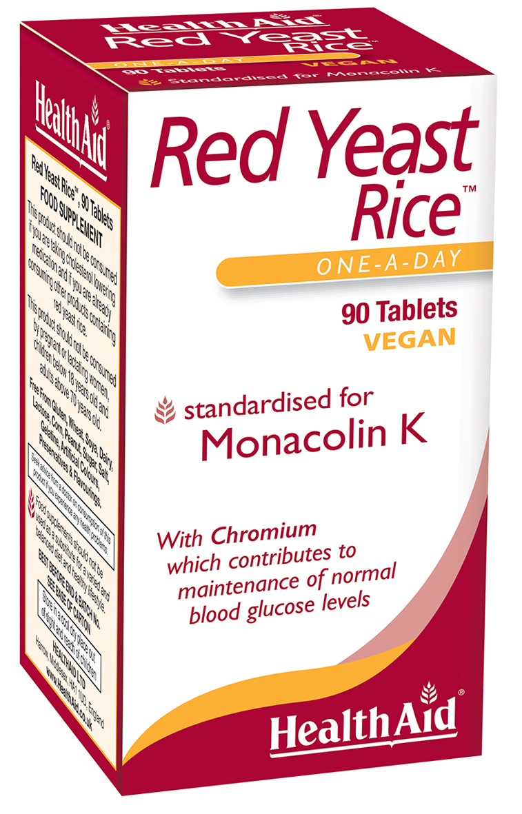 Red Yeast Rice New - 90's Tablets