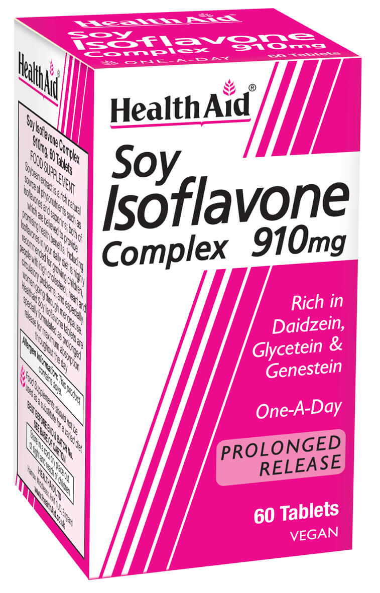 Soya Isoflavone Complex 910mg - 60 Tablets