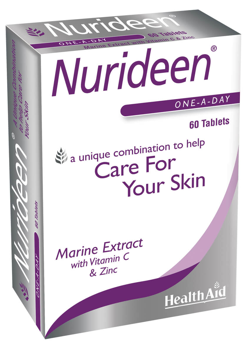 Nurideen® (Vitamin C, Zinc, Silica, Marine Fish Extract) - 60 Tablets