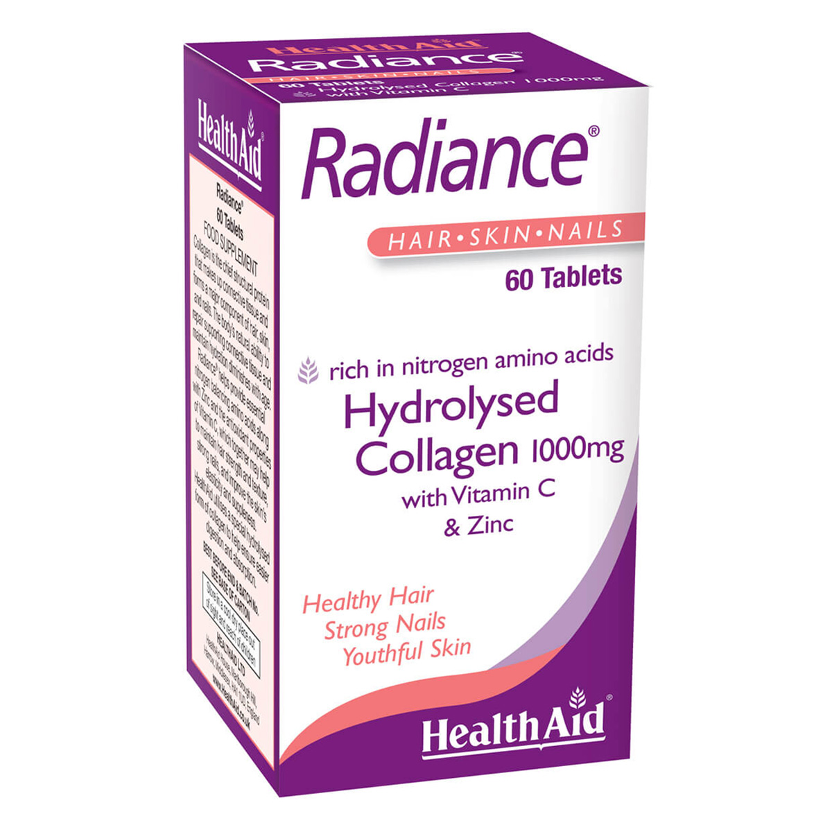 Radiance (Hydrolysed Collagen 1000mg with Vit C) - 60 Tablets