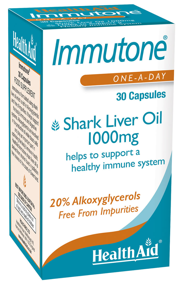 Immutone® Shark Liver Oil 1000mg - 30 Capsules