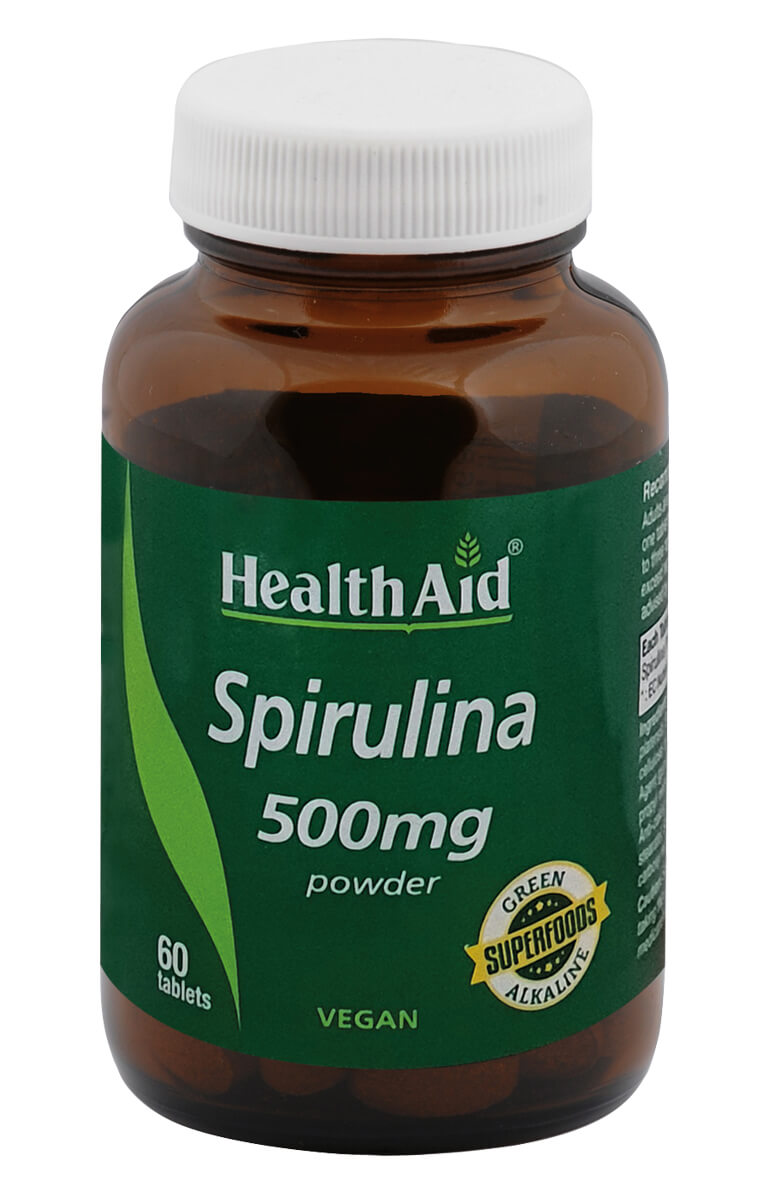 Spirulina 500mg - 60 Tablets